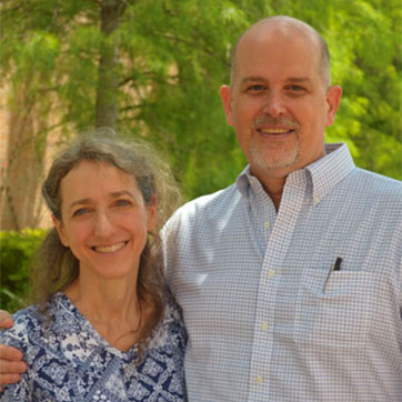Dr. Clay Anderson ’83 and his wife Lauri